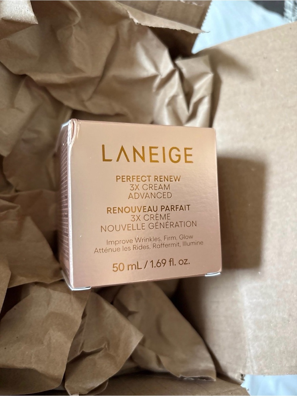 New Laneige Perfect Renew 3x Cream Advanced
